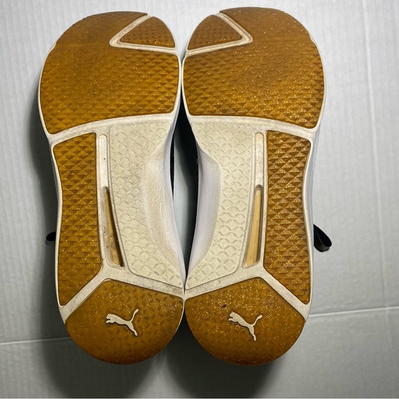 Kylie Jenner Puma Fierce Gold High Top Sneakers size 9 (Q - Picture 8 of 9